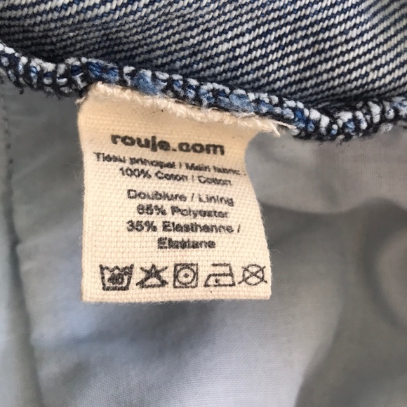 Rouje Bastille Jean Size 30 Medium Blue - Picture 6 of 11